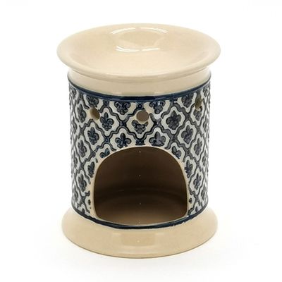 quality Grosir keramik pembakar aroma esensial kristal dupa terbakar penurunan berat badan kapsul porselen tealight lilin diffuser factory